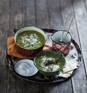 Read more about the article Chilled Curried Pea Soup