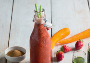 Read more about the article Strawberry, lemon and mint smoothie