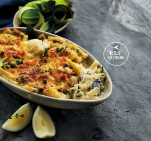 Read more about the article Creamy fish and pasta bake … Plus use those leftovers for fish cakes