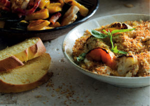 Read more about the article Pumpkin-cauli casserole with pumpkin bread