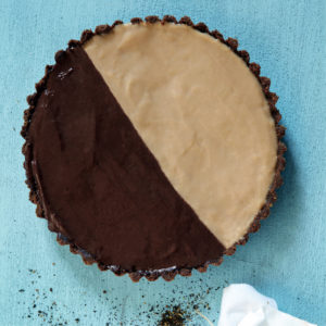 Read more about the article Two-tone chai milk tart