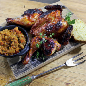 Read more about the article Chef Katlego Mlambo’s BBQ spatchcock chicken
