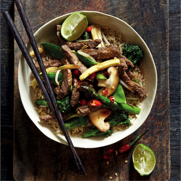 Read more about the article Beef stir-fry with brown rice