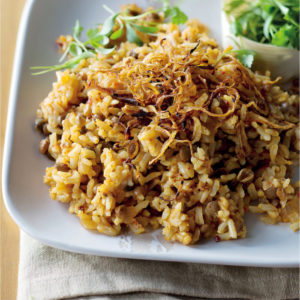 Read more about the article Brown rice pilaf