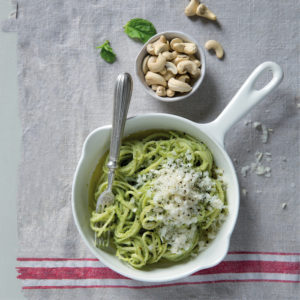 Read more about the article Cashew pesto pasta