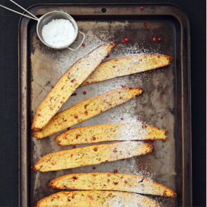 Read more about the article Pink peppercorn and white-chocolate biscotti