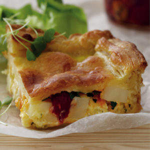 Read more about the article Three-cheese pie in cream cheese pastry