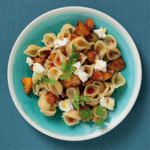 Read more about the article Butternut and goat’s milk cheese pasta