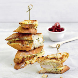 Read more about the article Chicken sandwich with pickled red onion relish