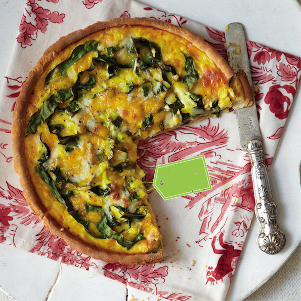 Meat-free Monday: Morogo and sweetcorn quiche - MyKitchen