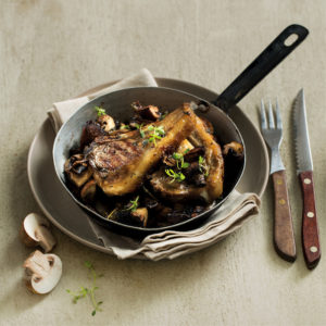 Read more about the article Roast lamb chops with mushrooms