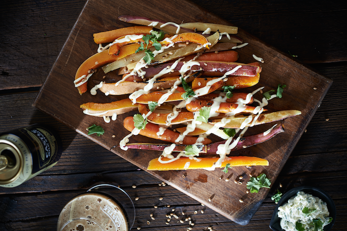 Stout root fries