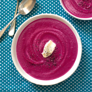 Read more about the article Beetroot and sweet-potato soup