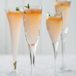 Read more about the article Cardamom, basil and grapefruit mimosas