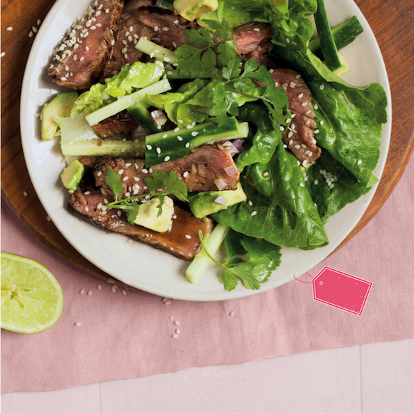 Read more about the article Sesame steak salad