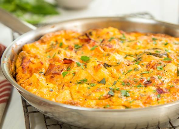 Read more about the article An ALL GOLD breakfast frittata