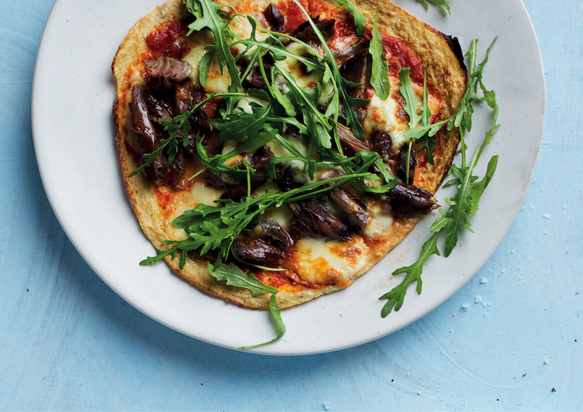 Read more about the article Cauliflower pizza with Greek lamb