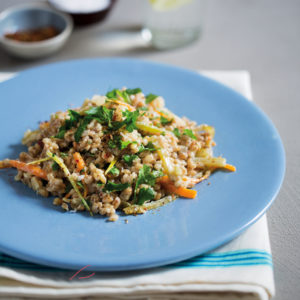 Read more about the article Creamy lemon barley risotto