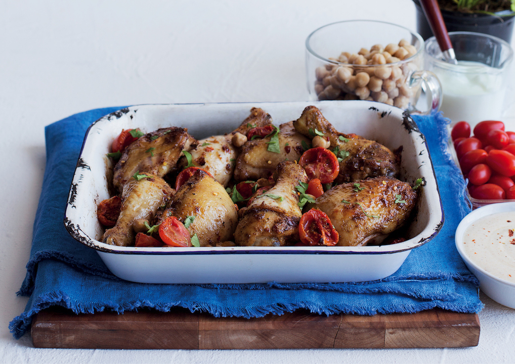 You are currently viewing Spicy chicken and chickpea bake