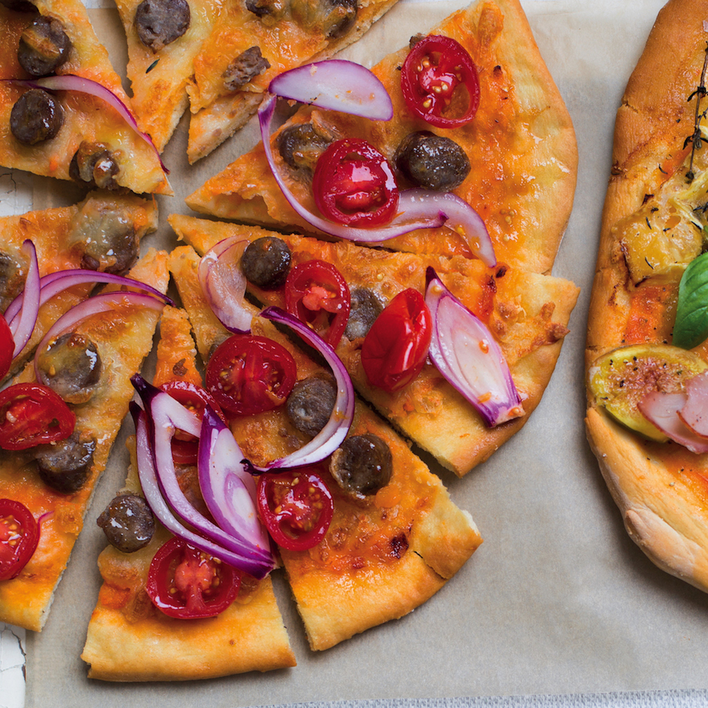 Read more about the article Tangy boerewors pizza