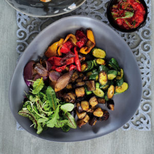 Read more about the article Deconstructed ratatouille salad