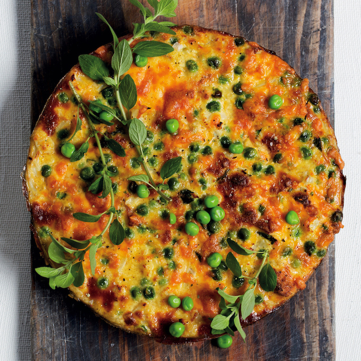 Read more about the article Pea and cauliflower frittata