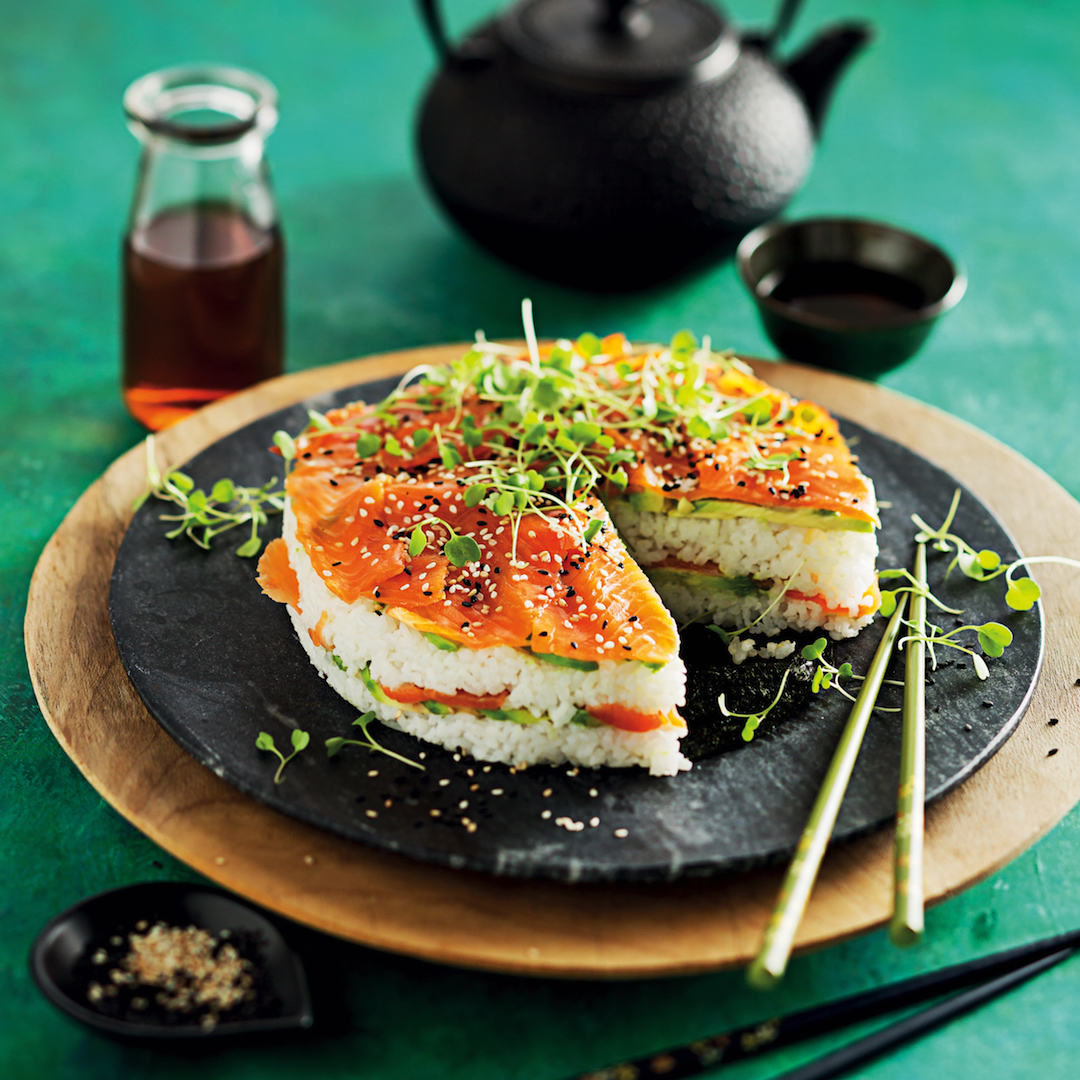 Read more about the article Avo sushi cake