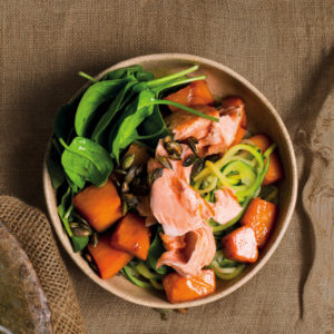 Read more about the article Butternut and salmon zoodles