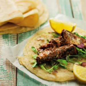 Read more about the article Curried pilchard rotis