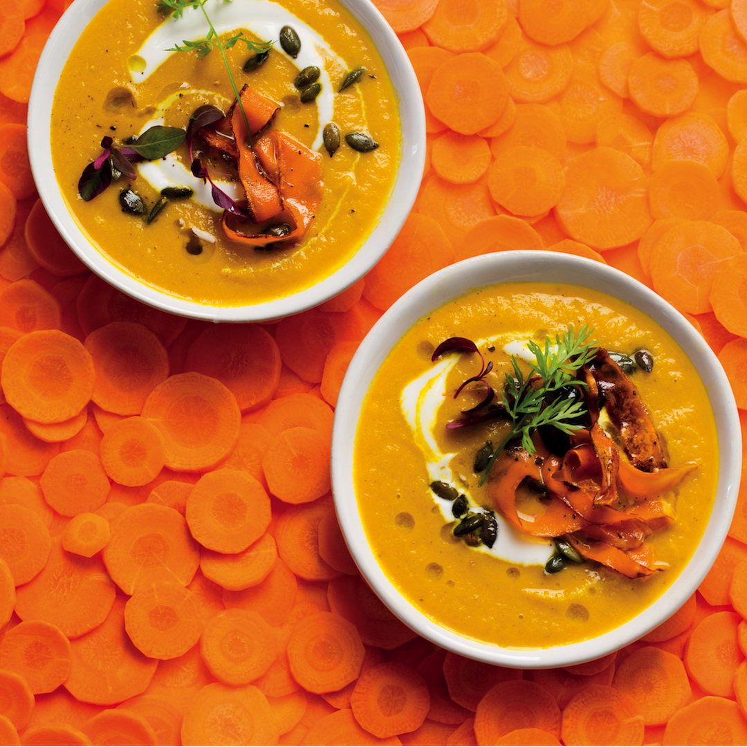 Read more about the article Ginger and turmeric carrot soup