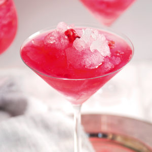 Read more about the article Pink Champagne and pomegranate slushy