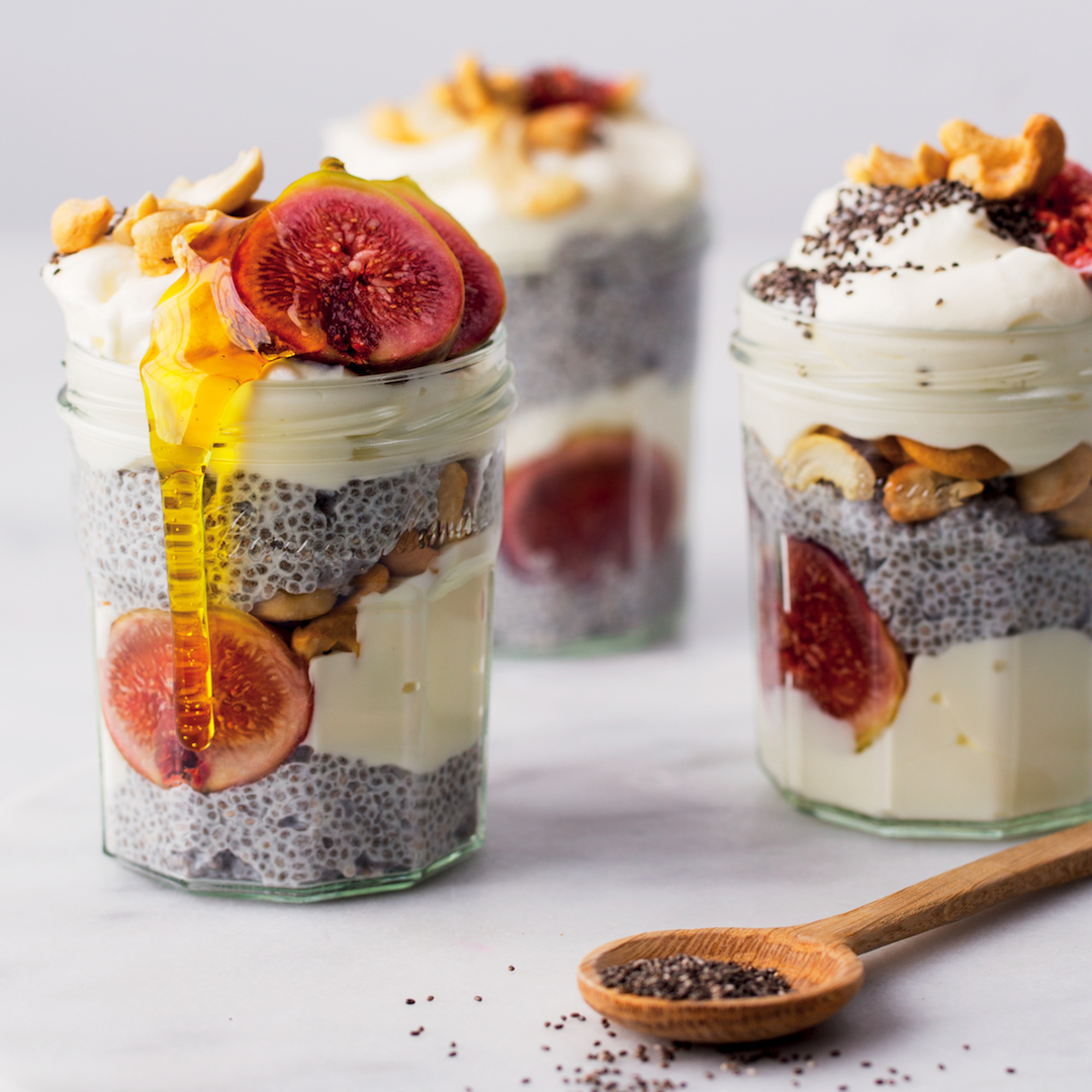 You are currently viewing Chia seeds and fig parfaits
