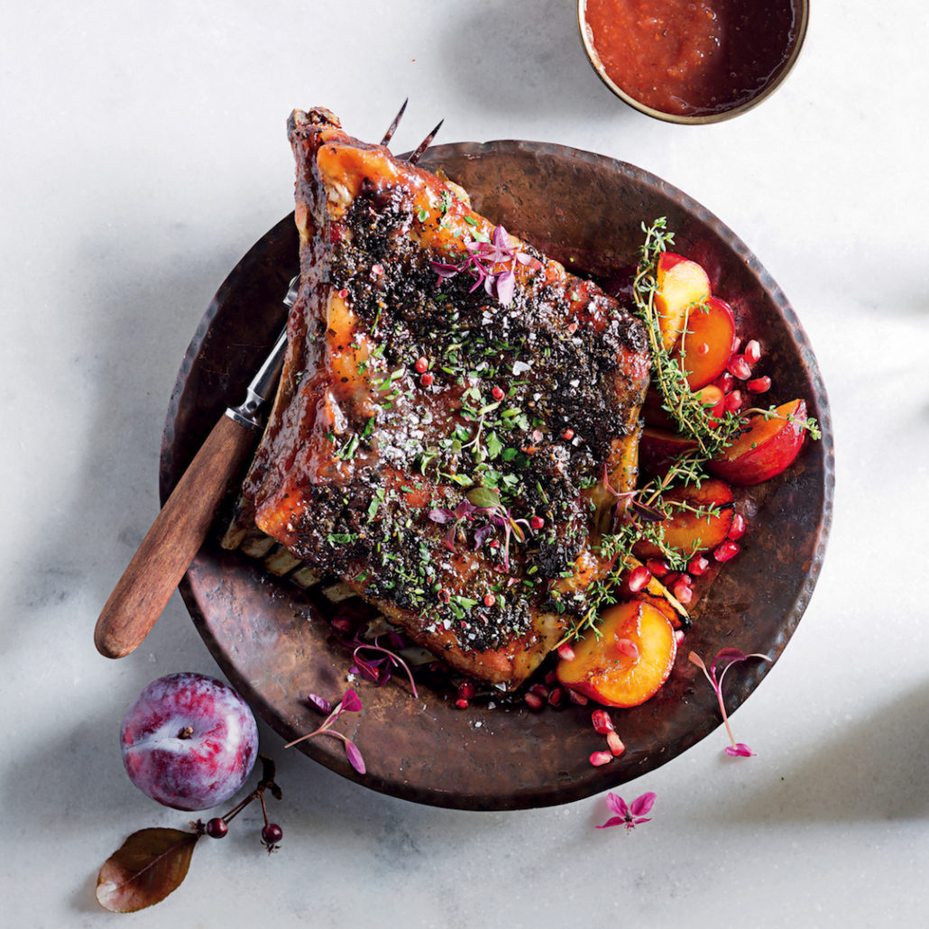 Herbed lamb ribs with spicy plum sauce MyKitchen