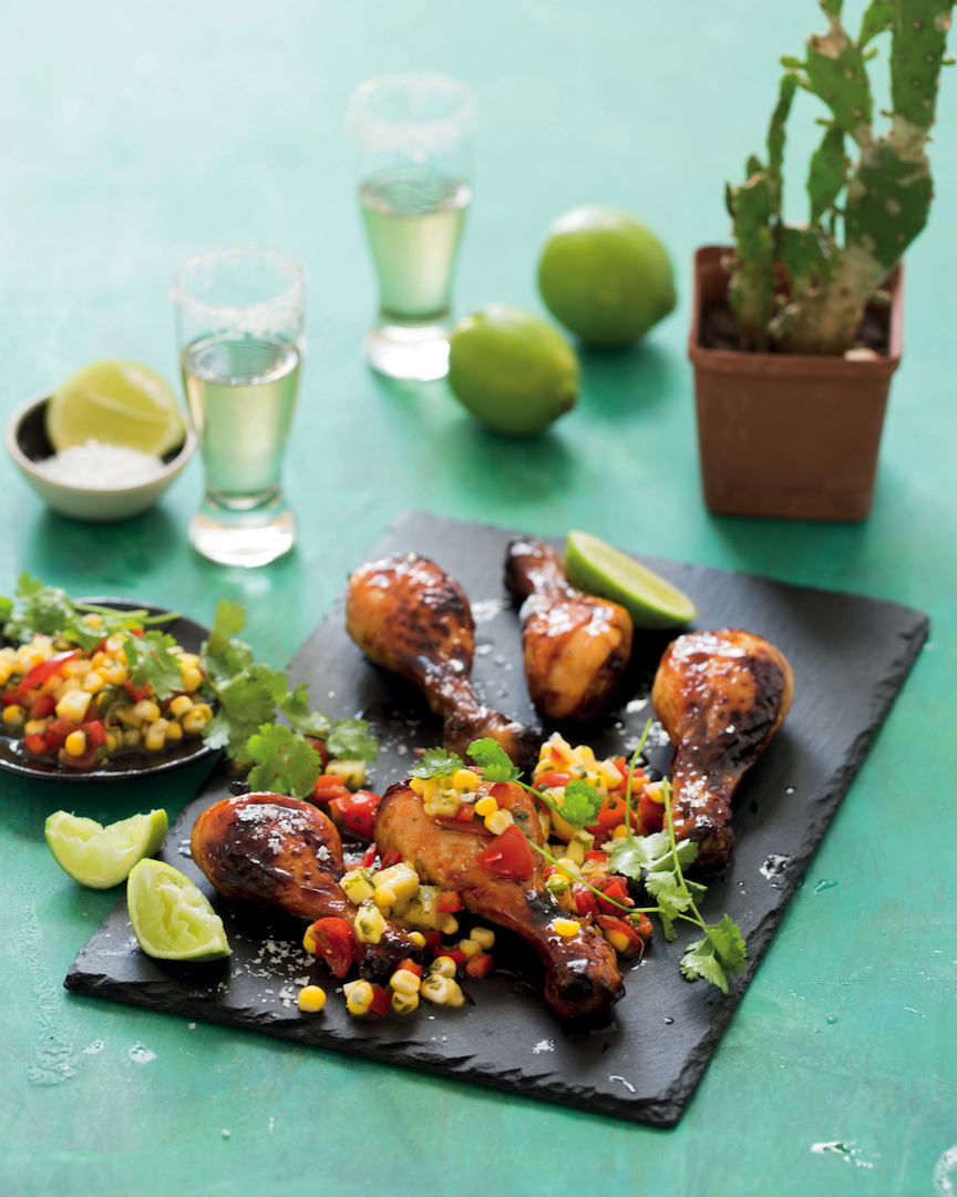 Read more about the article Tequila-lime chicken and corn salad