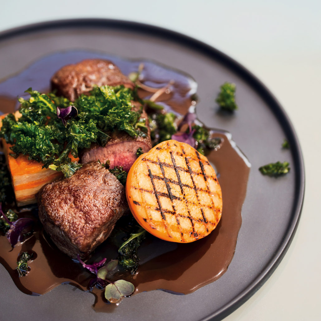 Chef Westley Muller’s grilled venison with dark chocolate sauce MyKitchen