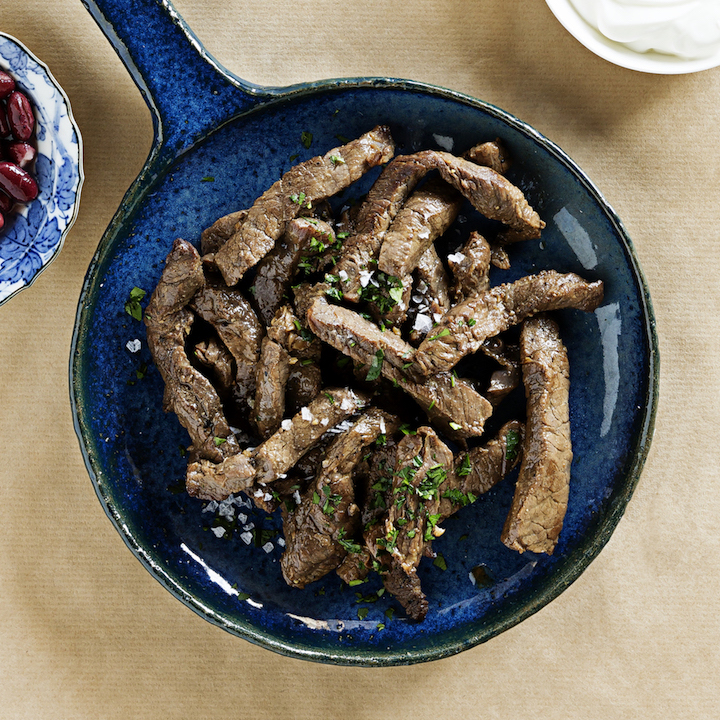 Read more about the article Whisky-marinated beef strips