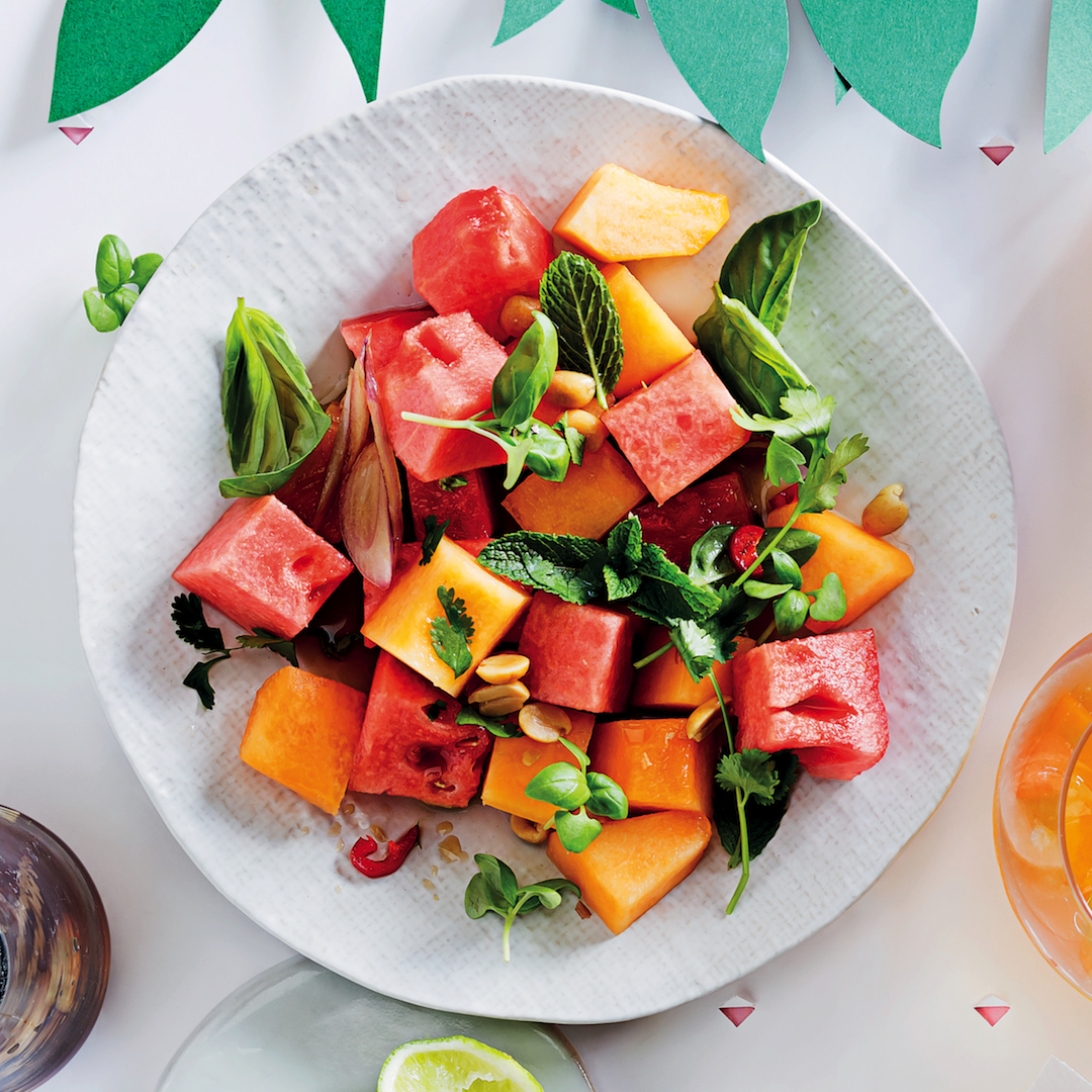 Read more about the article Lime and coriander melon salad