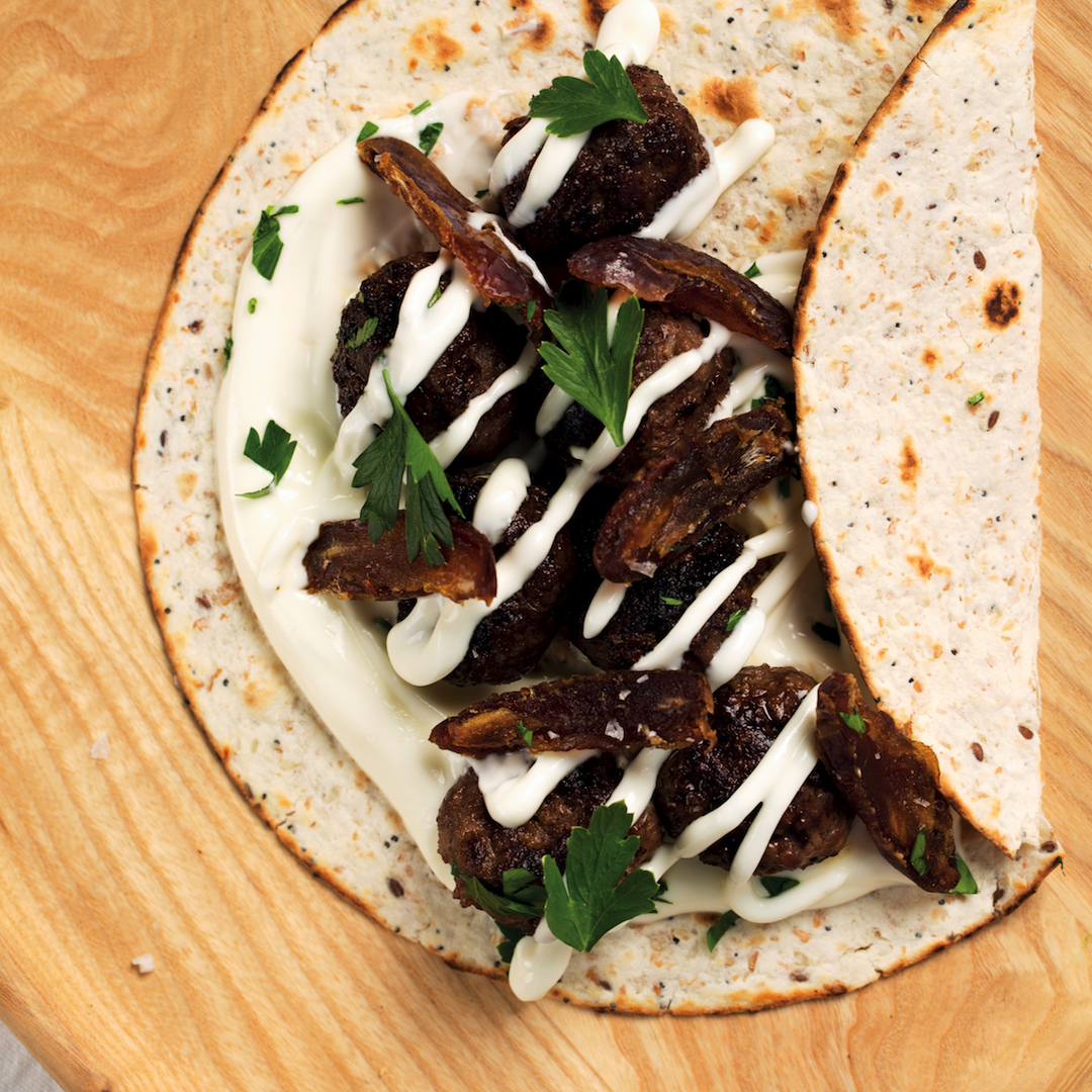 Read more about the article Middle Eastern meatball wraps