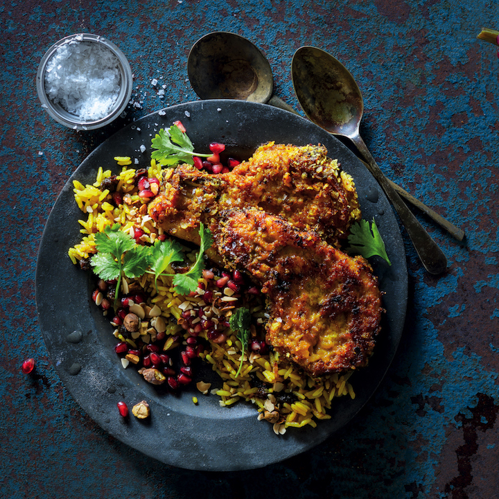 Read more about the article Turmeric-crusted pork chops