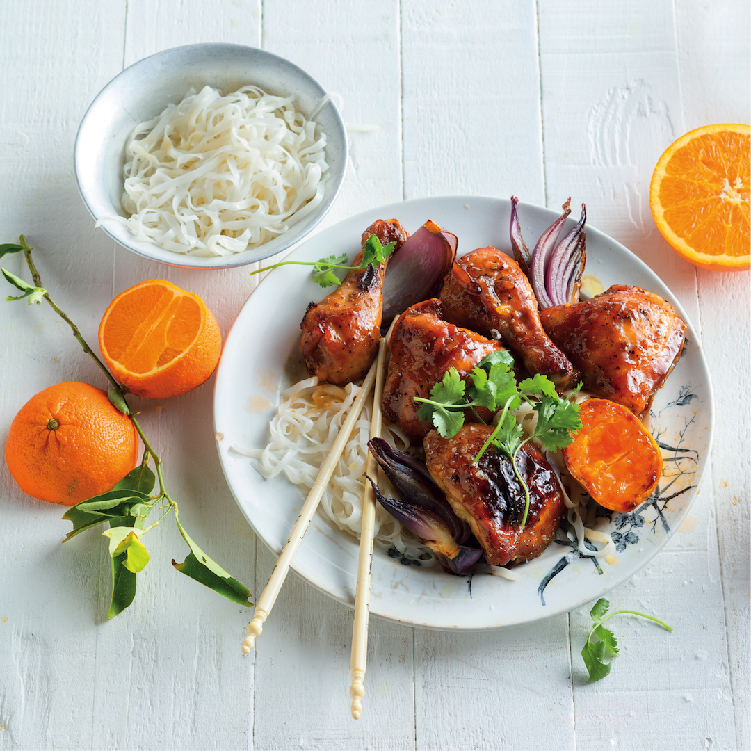 Read more about the article Asian-style sticky orange chicken