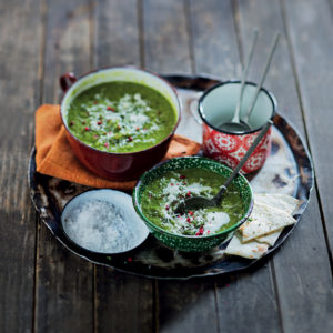 Read more about the article Chilled curried pea soup