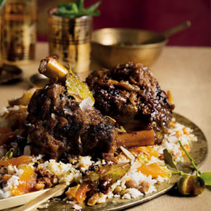 Read more about the article Persian-spiced lamb shanks with bukhari rice