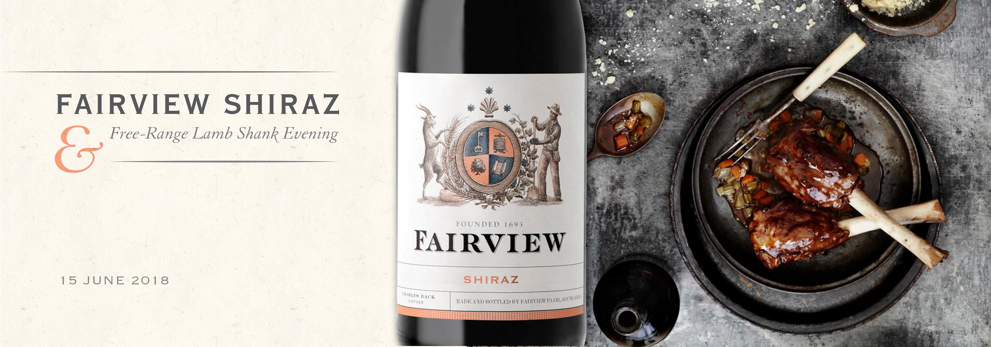 Read more about the article Fairview Shiraz and Free-Range Lamb Shank Evening
