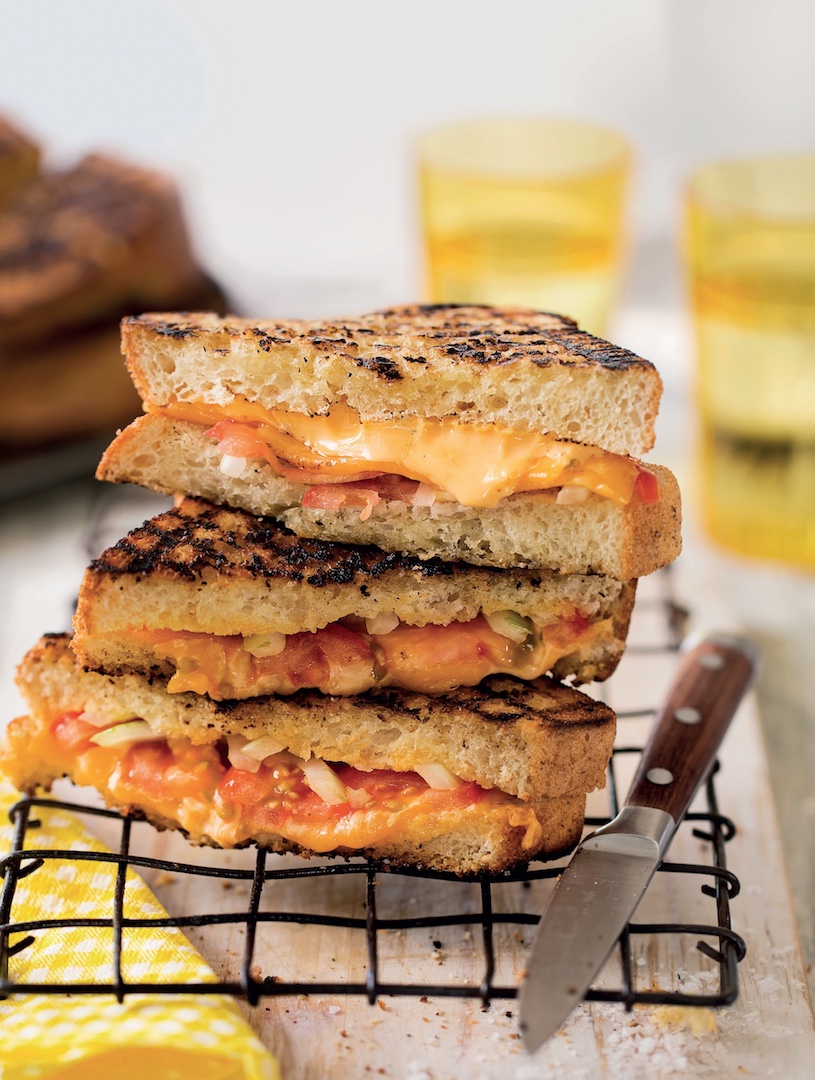 Read more about the article Tomato, onion and Cheddar braaibroodjies