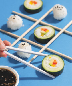 Read more about the article Cucumber maki rounds