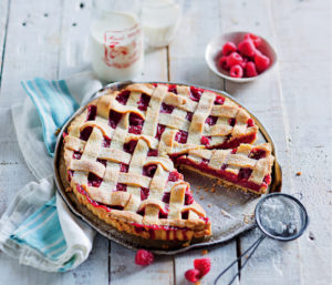 Read more about the article Raspberry lattice tart