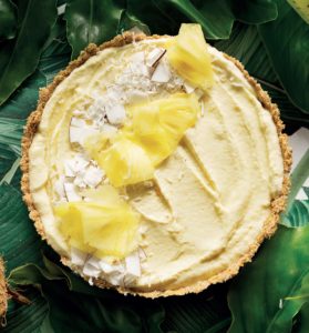 Read more about the article Frozen banana breakfast tart with pineapple and coconut