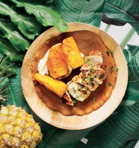 Read more about the article Maca wraps with coriander chicken and chilli pineapple