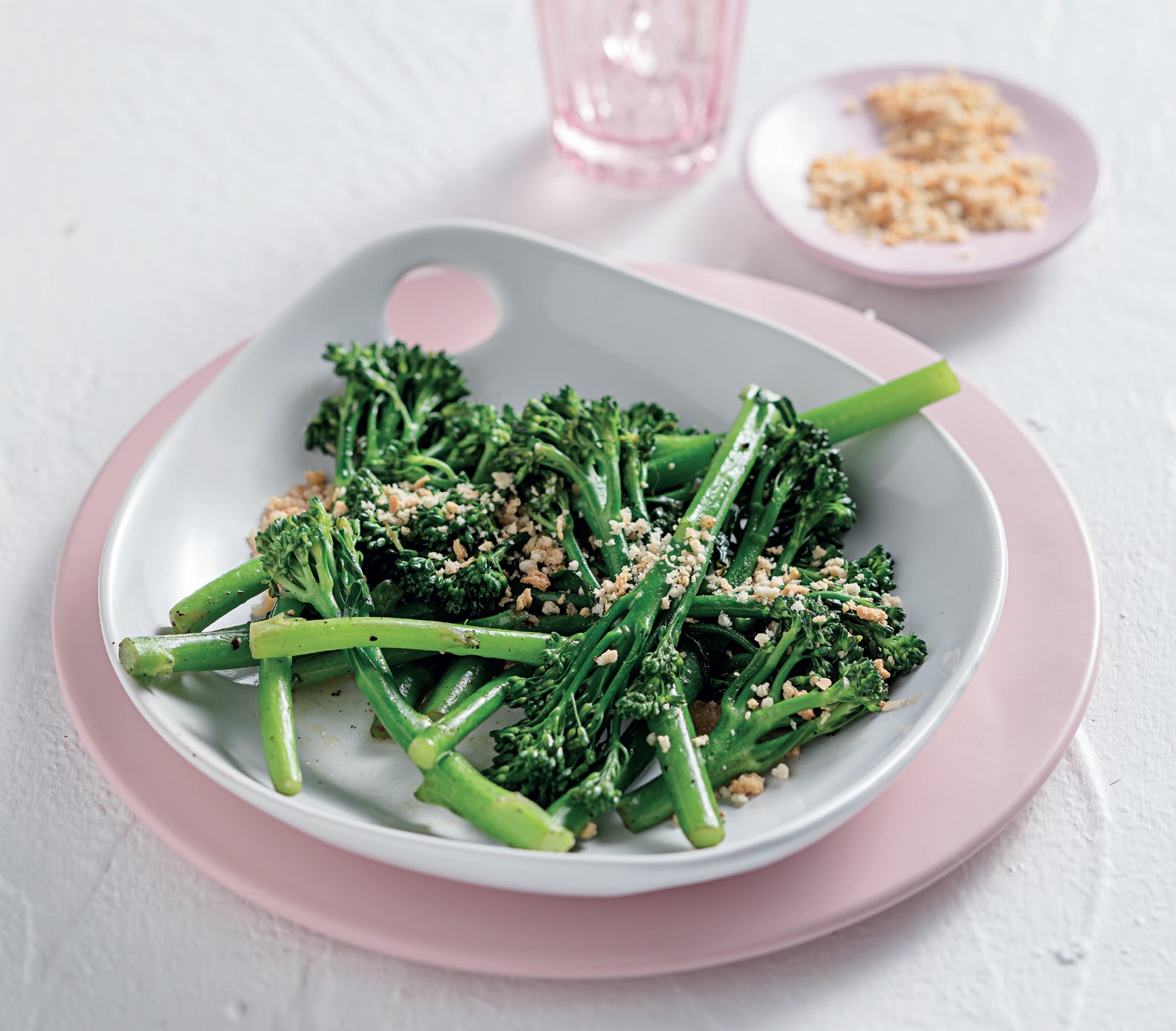 You are currently viewing White wine braised tenderstem broccoli