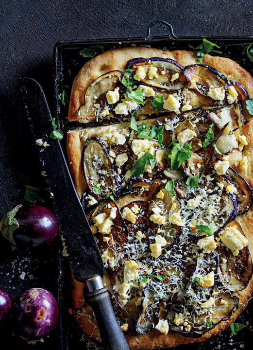 Read more about the article Brinjal and feta focaccia
